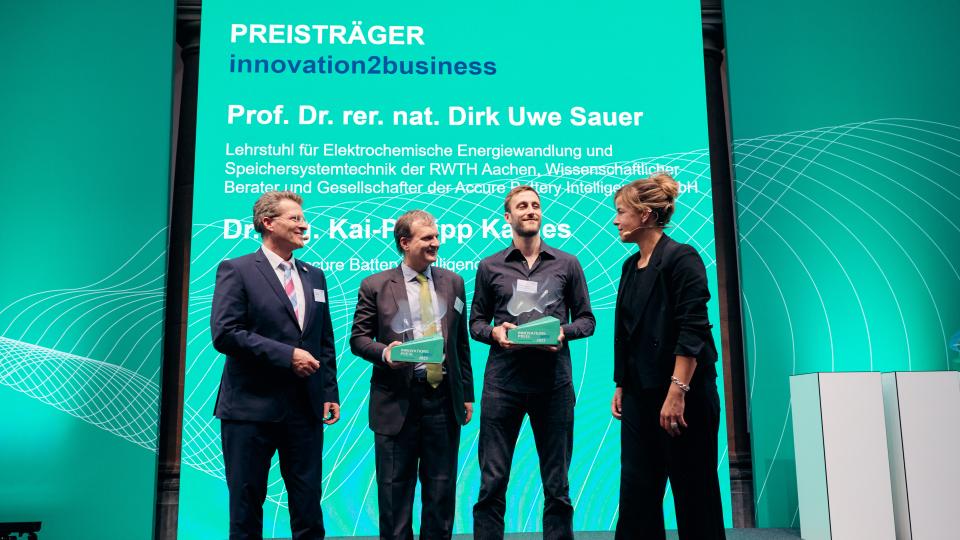 Verleihung des Innovationpreises Nordrhein-Westfalen 2023